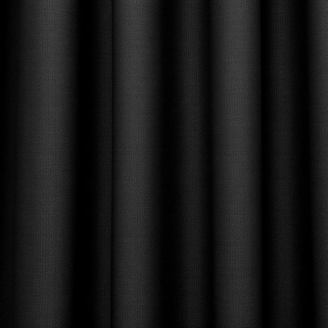 Charcoal blackout — drapery